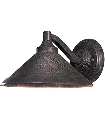 Minka Lavery Outdoor Wall Light 8102-A138, Kirkham Dark Sky Dark